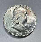 1955 Franklin Half Dollar 203 CHBU Silver