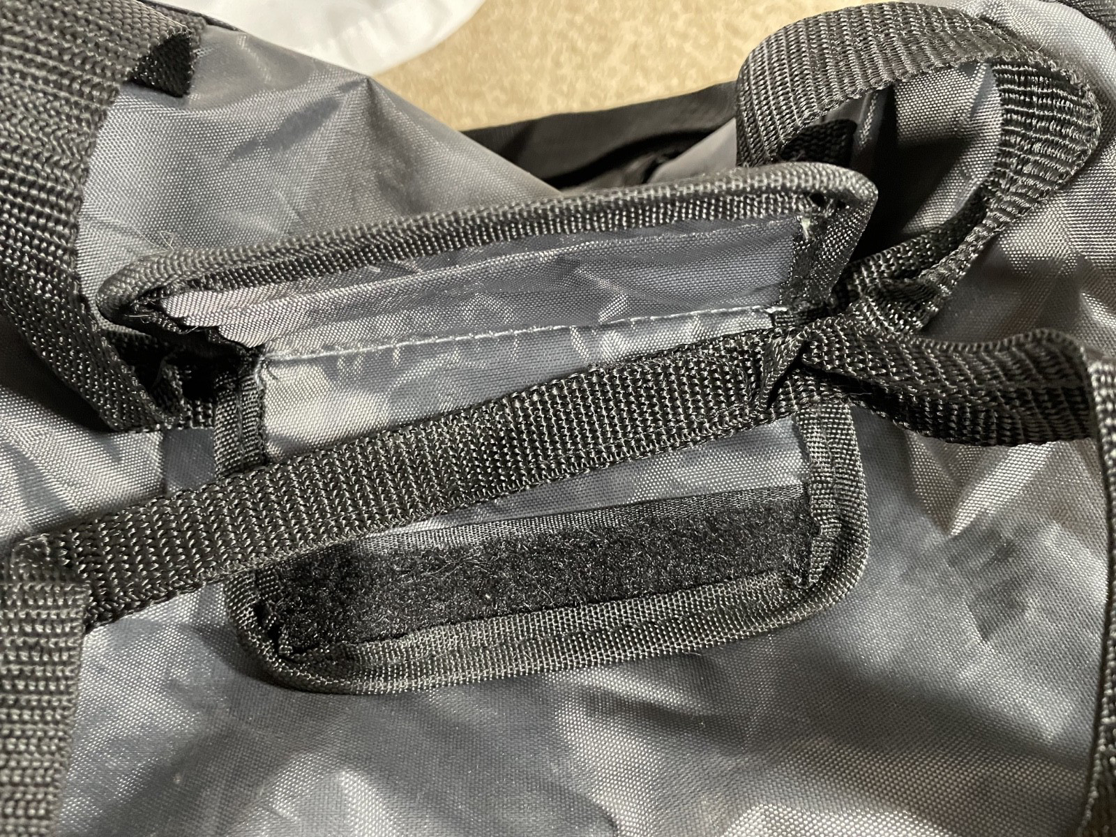TAG Heuer Gray Carry-on Gym Soft Sided Nylon Duffle Bag w Detachable Strap image 6