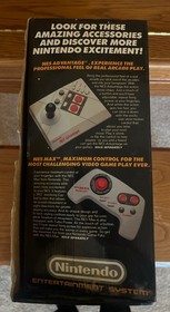 nintendo nes console Box Only No Styrofoam.  Good Condition 1989