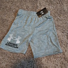 NWT Boys UNDER ARMOUR Athletic Shorts Size 7 Gray