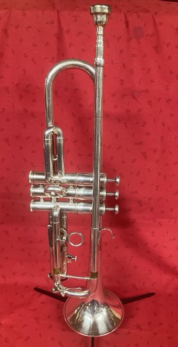 Silver Plated Olds Recording Bb Trumpet, Gold Wash Bell, ~1966, Very Good Horn