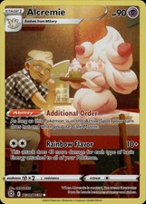 Alcremie TG08/TG30 Holo Brilliant Stars Trainer Gallery Pokemon NM