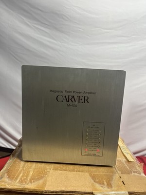 Carver M-400 Amplifier Professionally Tested And Cleaned Classic Carver Sound