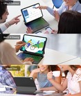 Magic Keyboard Case for Apple Ipad 11Th (A16) Gen 2025 & Ipad 10Th Gen 10.9-Inch