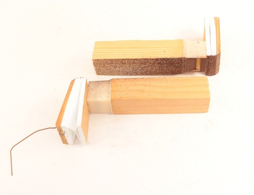 Cuckoo Clock Bellows With Tubes 5-1/8 and 5-3/16 inches tall - KK2699 - Picture 2 of 2