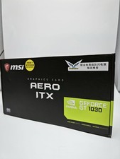 Original MSI NVIDIA GeForce GT1030 AERO ITX 2GB GDDR4 PCI-E Video Card DVI HDMI 