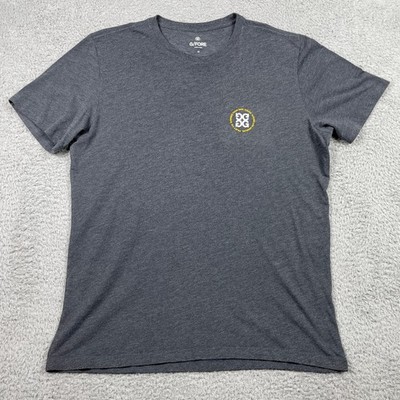 G/FORE Summer Tour 2023 T-Shirt Mens Medium Grey Graphic PRJKT.112 Tee MG4X2