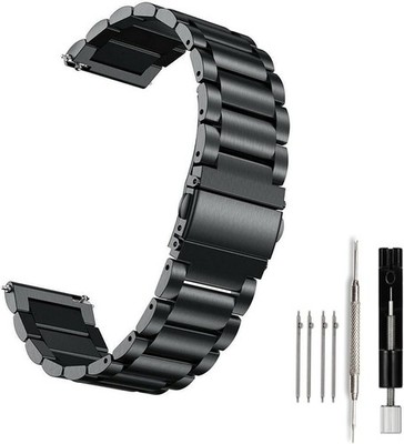 Stainless Steel Strap Compatible with 20mm 22mm Watches Quick Release
