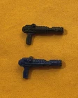 vintage G.I. GI JOE gijoe COBRA COMMANDER GUN x2 weapons parts lot FREE SHIP