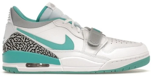 Jordan Legacy 312 Low White Washed Teal