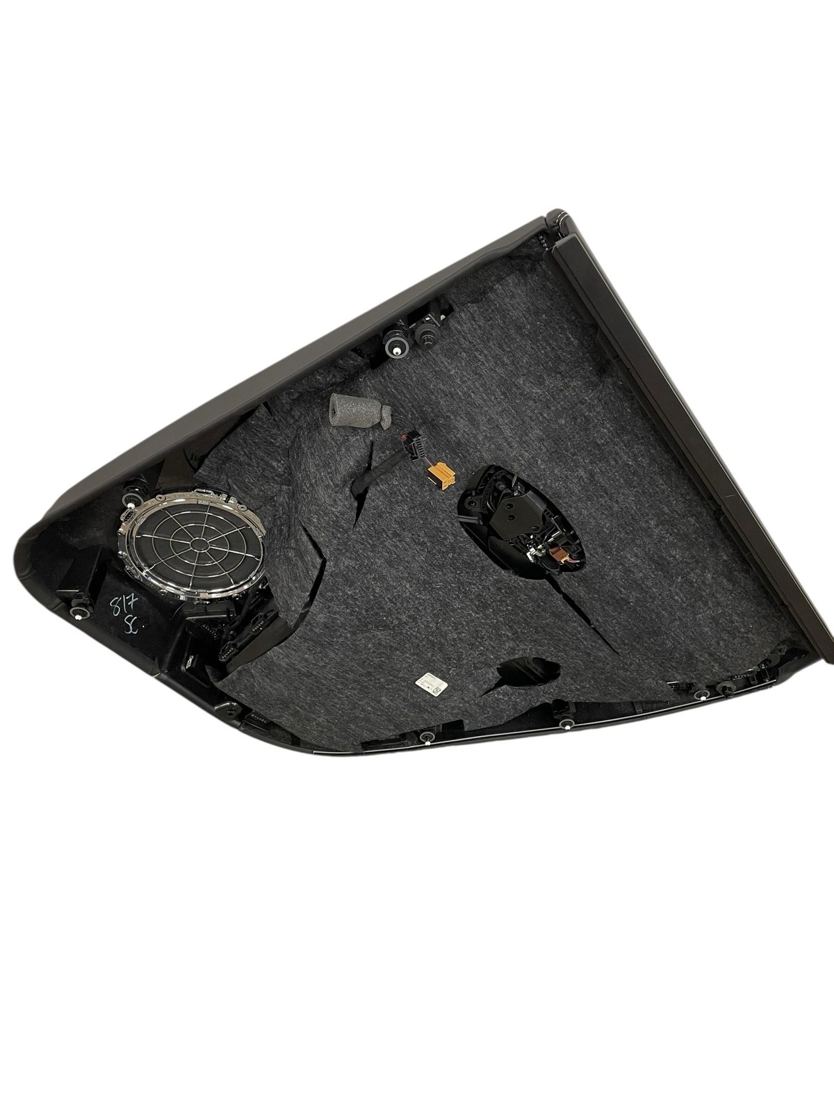 2015-2020 BENTLEY BENTAYGA Rear Left Inner Door Trim Panel Cover Beluga Black