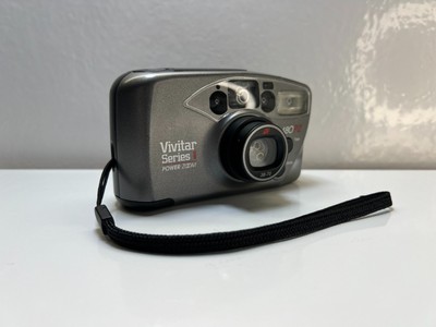 Vivitar Series 1 480PZ Kompakt Analoge Film Kamera Autofocus, Power Zoom 38-70mm