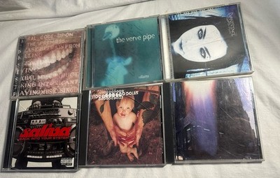 Music CD Lot The Verne Pipe Beastie Boys Evanescence Saliva Goo Goo Dolls Alanis