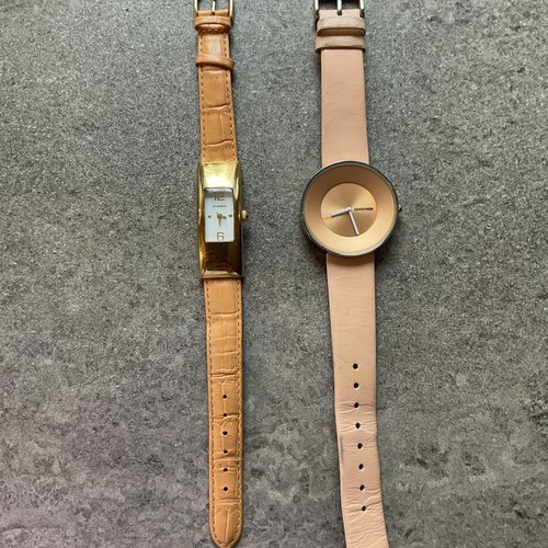 Beautiful Pair Of Womens Watch Both Watches Run Great & In Nice Shape A6 - Picture 2 of 6