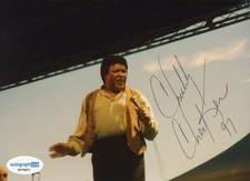 Chubby Checker "The Twist" Singer AUTOGRAPH Signed Candid 5x7 Photo ACOA