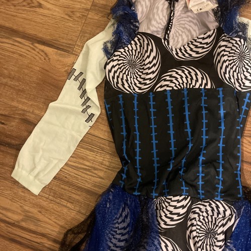 Monster High Freak du Chic Frankie Stein Costume By Rubie's, Size L 10-12 - Picture 4 of 10
