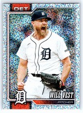 2026 Topps #121 Will Vest Confetti Detroit Tigers