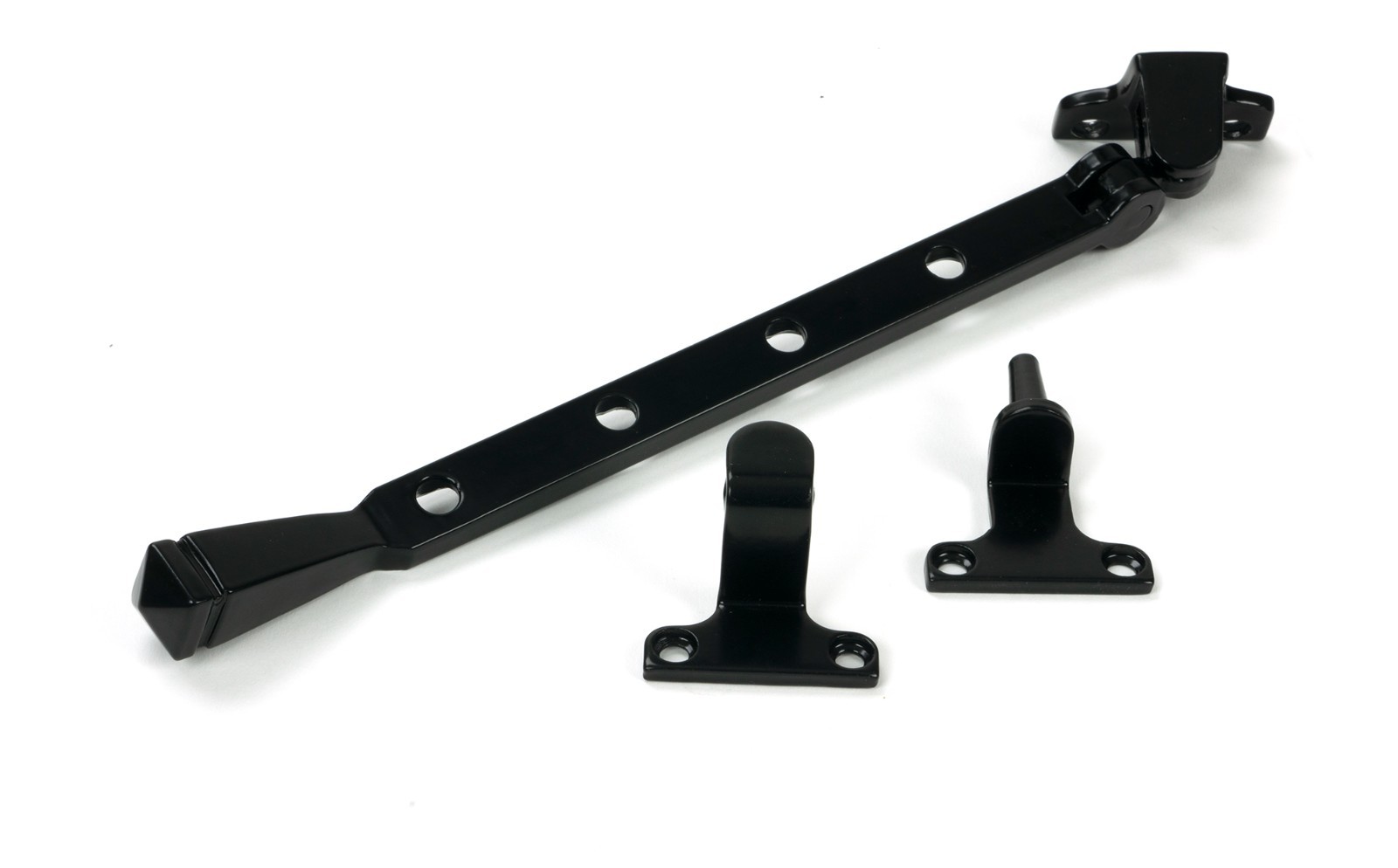 From The Anvil 52012 Black 10"" Avon Stay (Steel Window)