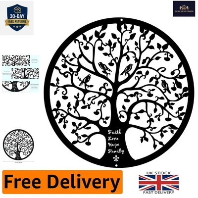28CM Tree of Life Wall Art - Modern Metal Decor for Indoor & Outdoor Spaces - Image 1 of 4