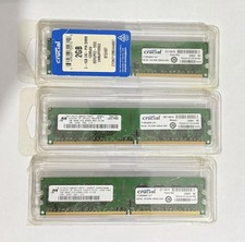 Lot of DDR2 240-PIN non-ECC Unbuffered Desktop Memory Crucial and Kingston 