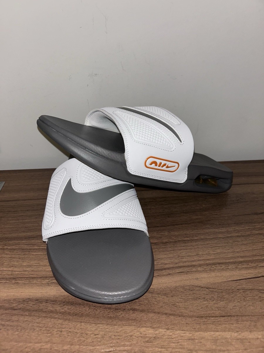 Nike Air Max Cirro Men\'s Slide Sandals Gray White Black US 13 DC1460-005 Nike Air Max Cirro Slide Grey White Men Size 7 or Size 8  main image 2