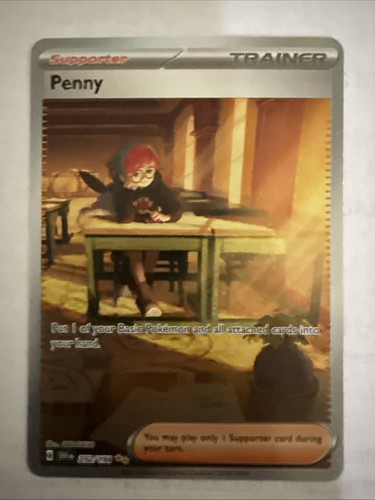 Pokémon TCG Penny Holo Rare Card 252/198 Scarlet & Violet Base Set