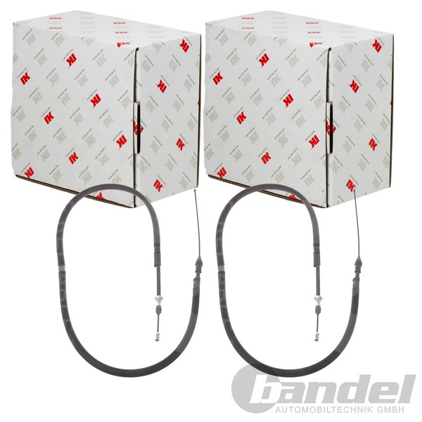 2X Nk Handbremsseile Passend FüR Renault Megane ScÉNic Links+Rechts-image