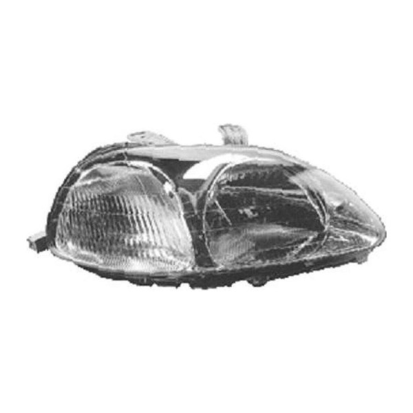 Diederichs Halogen Scheinwerfer FüR Honda Civic VI Bis 02.99 Rechts 04331G04307-image