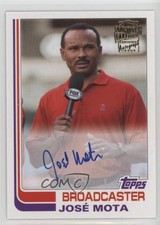 2021 Topps Archives Fan Favorite Auto 1982 Topps Jose Mota #FFA-JMO Auto 0l2q