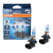 2x OSRAM Glühlampe Halogenlampe HB3 COOL BLUE INTENSE P20d 60W 12V 5000K +100%