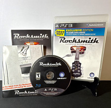 Rocksmith Exclusive Edition PS3 T NTSC-U/C 2011 Multiplayer CIB
