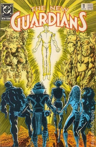 New Guardians #11 FN 1989 Stock Image