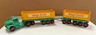 1960 Lesney Matchbox King Size K-16 Dodge Tractor with Twin Tippers
