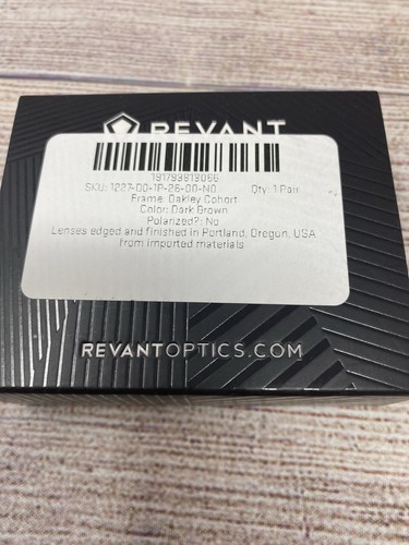 Lentes de repuesto Revant marrón oscuro polarizadas UV para gafas de sol Oakley Cohort - Imagen 4 de 4