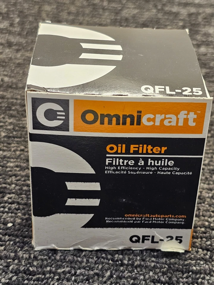 (CANTIDAD 12) Filtro de aceite de motor Omnicraft QFL-25 para Buick Chevy GMC Jeep Ram Foto 4 de 4