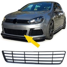Stoßstangengitter Kühlergrill Grill Einsatz für VW Golf 6 R20 Stoßstange 08-12