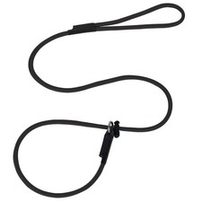 Slip Lead Dog Leash   Strong Nylon Training Rope with Spring-Loaded Adjust