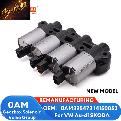 TRANSPEED 0AM DQ200 DSG Auto Übertragung 4PCS Magnetventil Kit Neue Version Für 