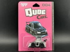 Mini GT Nissan LB-ER34 Super Silhouette SKYLINE Black Qubecarz Series 1 1/64