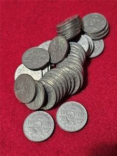 Picker's Bag of x40 CANADA 1932 Nickels CIRCULATED #MF 4339