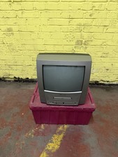Emerson EWC13D4 13" CRT TV DVD Combo Retro Gaming No Remote Tested Vintage