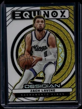 2024-25 Panini Obsidian Basketball Zach LaVine #7 Equinox Molten Mojo /10