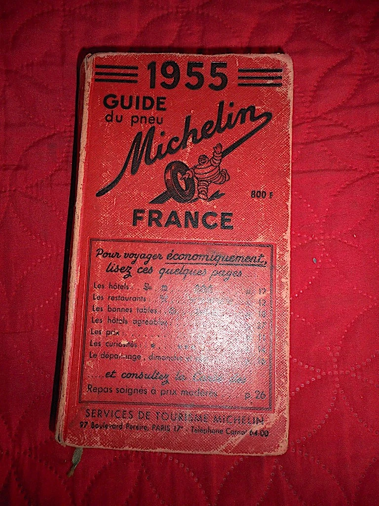 Carte Michelin N°55 Caen Paris – 1955 – Guide Bibendum – Vintage