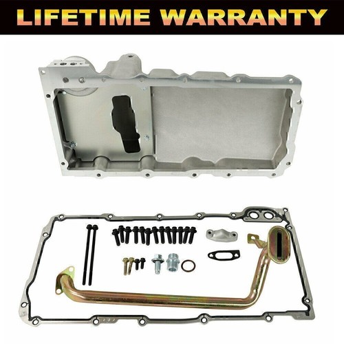 LS Swap Aluminum Oil Pan Retrofit Kit Low Profile For LS1 LS2 LS3 4.8 5.3 6.0L - Picture 2 of 15