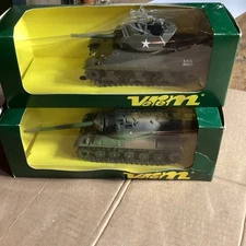 Solido  Verem Metal WWII Tanks REF V 9006 AMX 30 B2, REF V9026 Destroyer Blinde