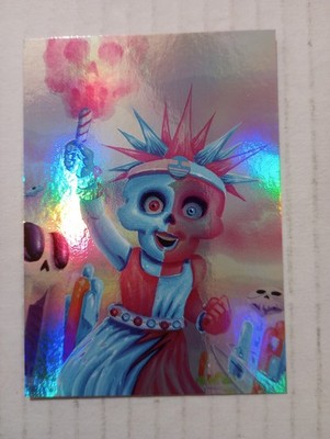 Craniacs Series 1 Futerra Libby / Liberty 32 /40 Rainbow Chrome CCG Card