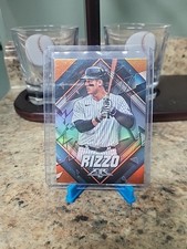 2022 Topps Fire #123 Anthony Rizzo Orange Parallel /299 Yankees
