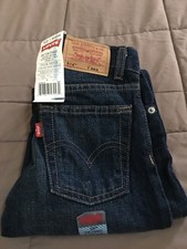 Levi  s boys jeans size 7 Brand new With Tags Slim Straight