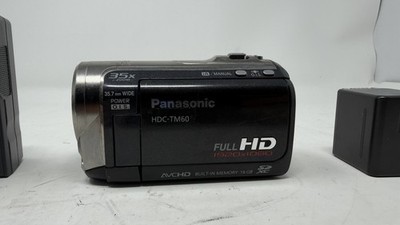 Panasonic HDC-TM60 HD Camcorder 16GB w/Battery and Charger