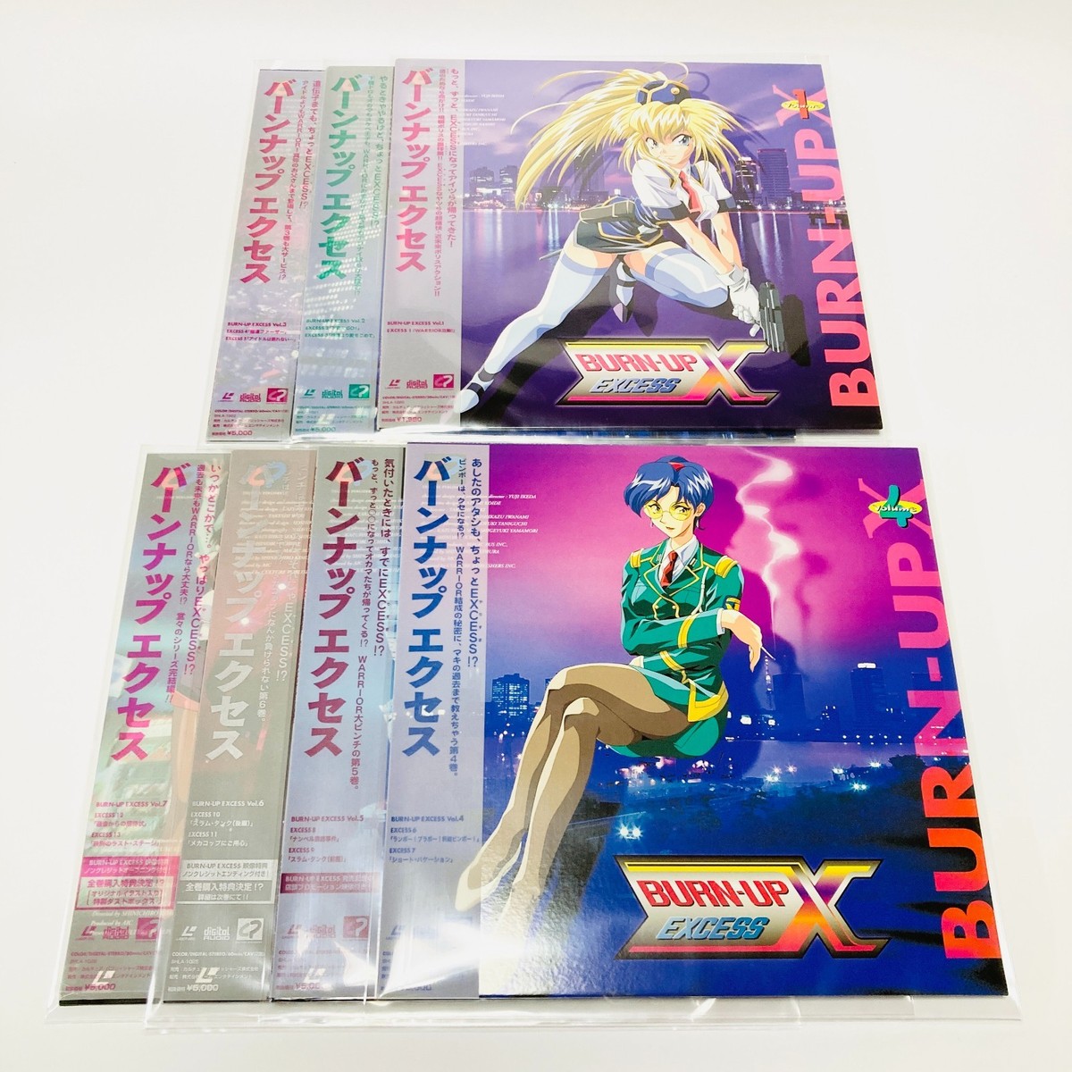 ◆ BURN-UP EXCESS DVD5点セット Amazon.co.jp: Burn Up Excess 1: To Serve & Protect [DVD] [Import